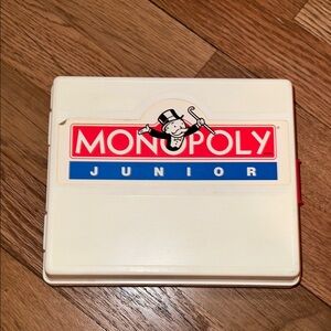 Vintage Monopoly Junior Travel Game